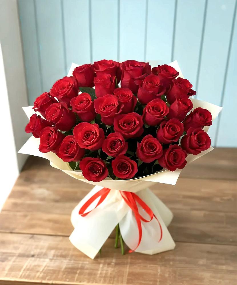 Букет 29 Красных роз в Успенской