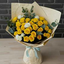 Букет цветов из:  Розы в Успенской