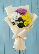 Букет цветов из:  Хризантемы в Успенской