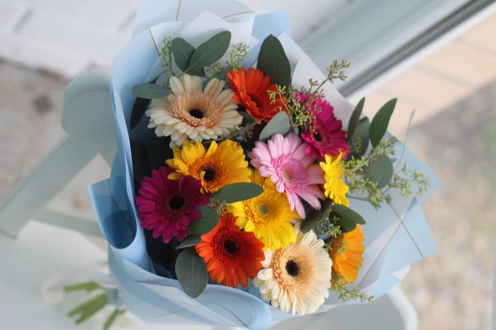 Букет цветов из: Герберы в Успенской