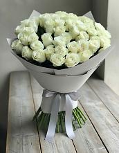 Букет 35 Белых роз в Успенской