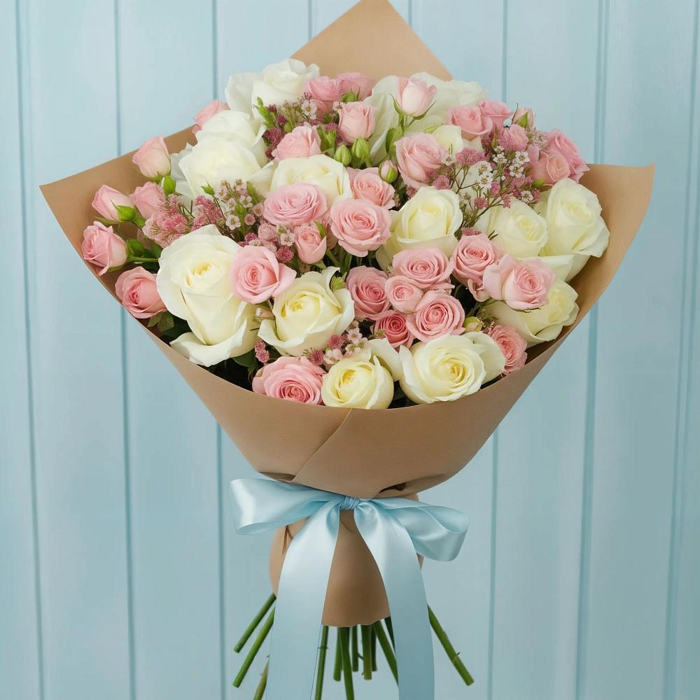 Букет цветов из: Розы в Успенской