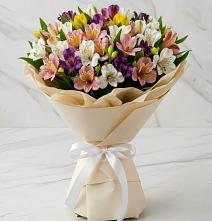 Букет цветов из:  Альстромерии #REPLACE_PRED# Успенской
