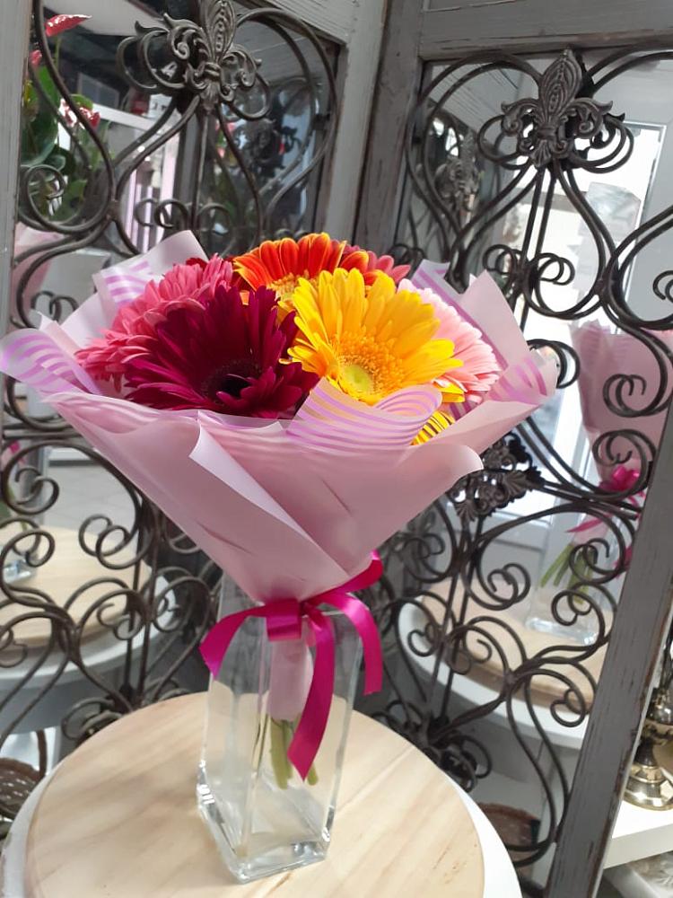 Букет цветов из: Герберы в Успенской