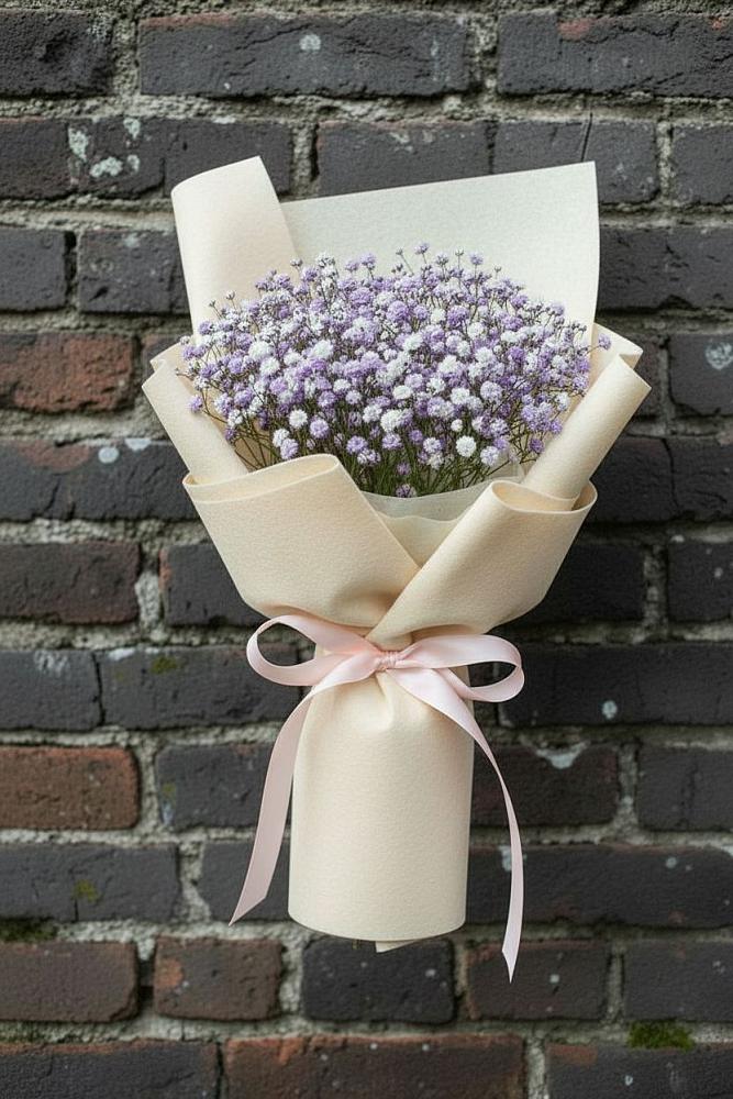 Букет цветов из: Гипсофила в Успенской