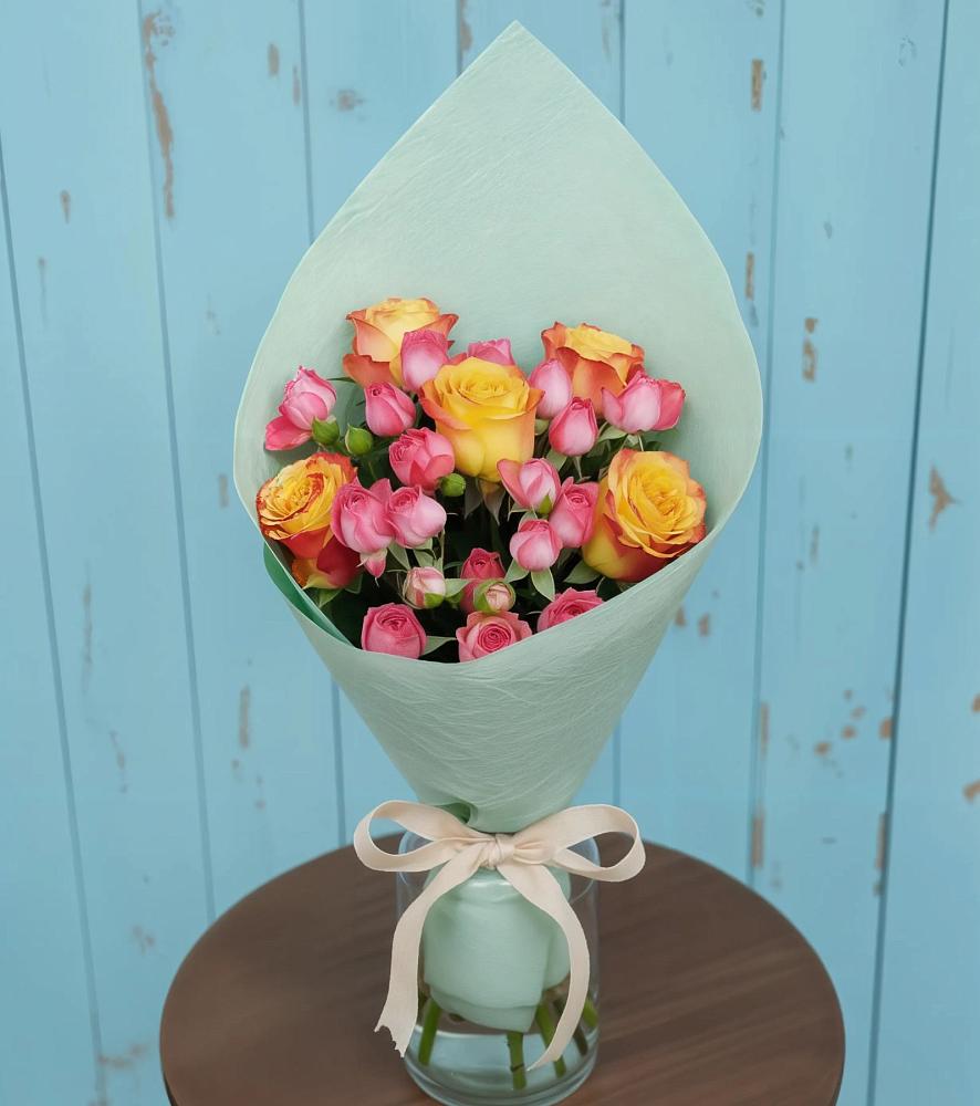 Букет цветов из: Розы в Успенской