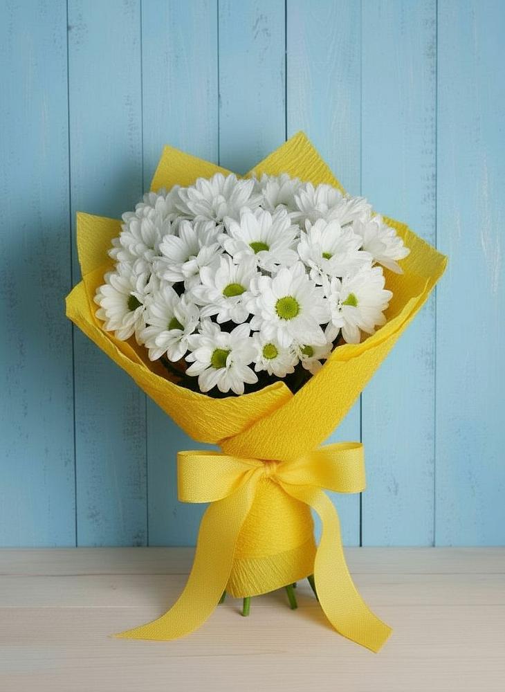 Букет цветов из: Хризантемы в Успенской