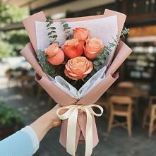 Букет цветов из:  Розы в Успенской