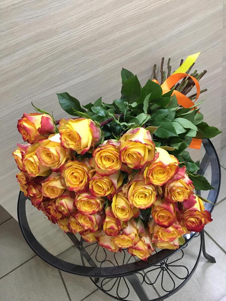 Букет Желтые розы в Успенской