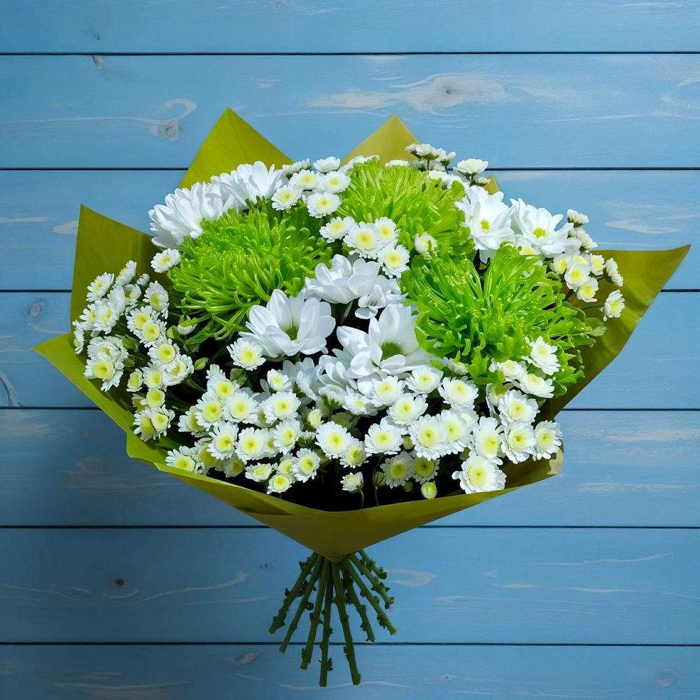 Букет цветов из: Хризантемы в Успенской