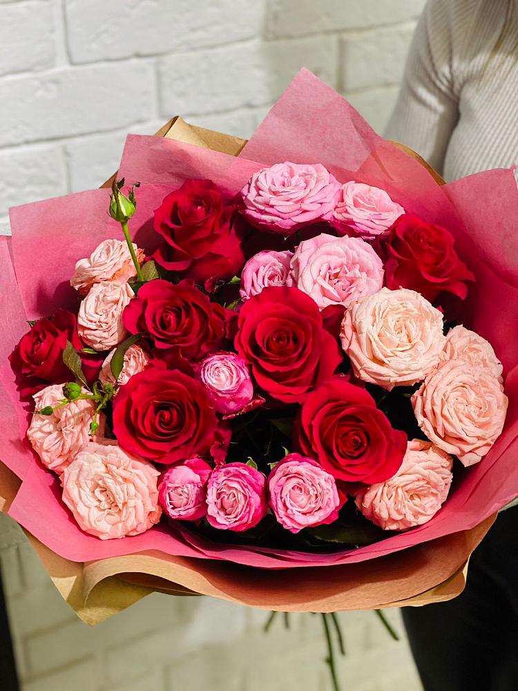 Букет цветов из: Розы в Успенской