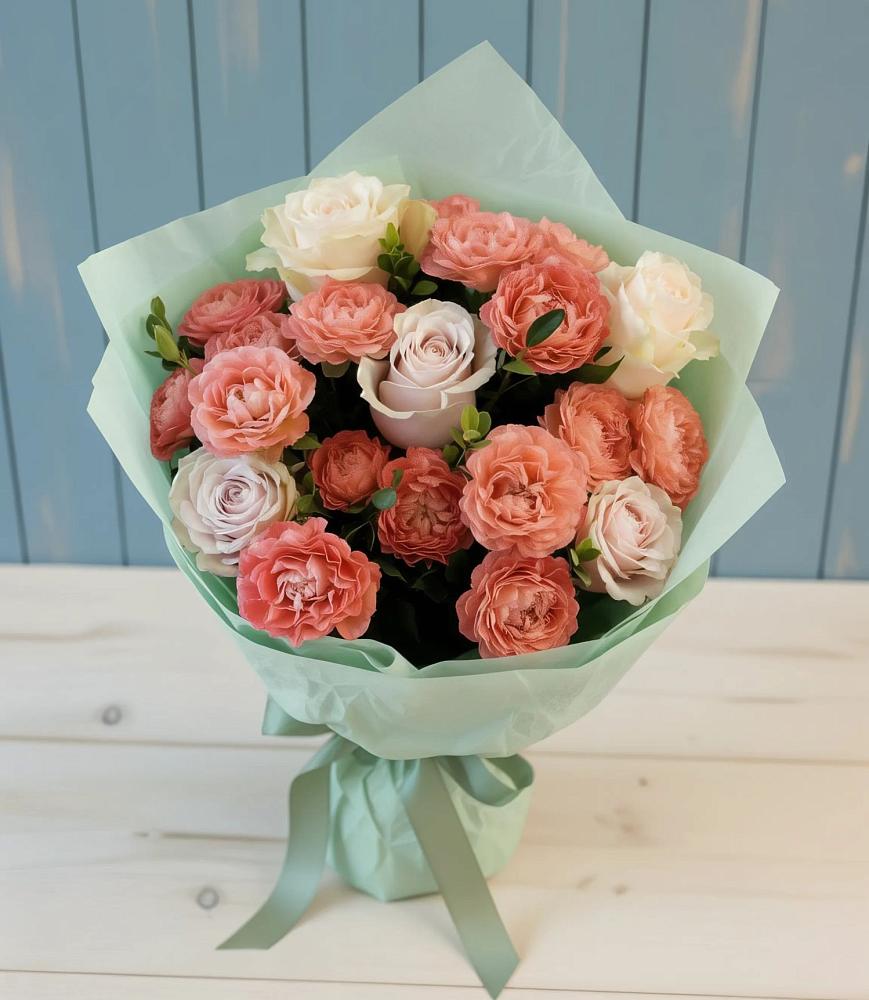 Букет цветов из: Розы в Успенской