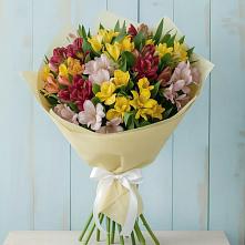 Букет цветов из:  Альстромерии в Успенской