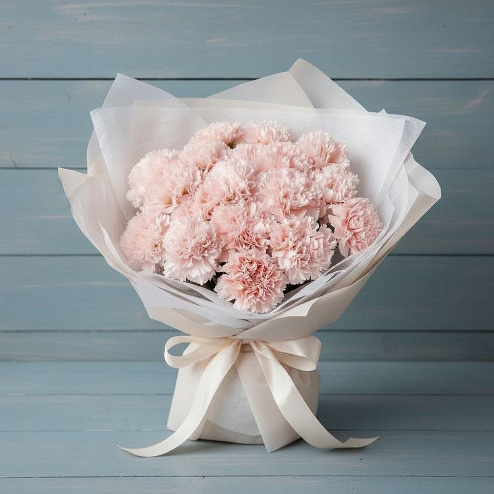 Букет цветов из: Гвоздики в Успенской