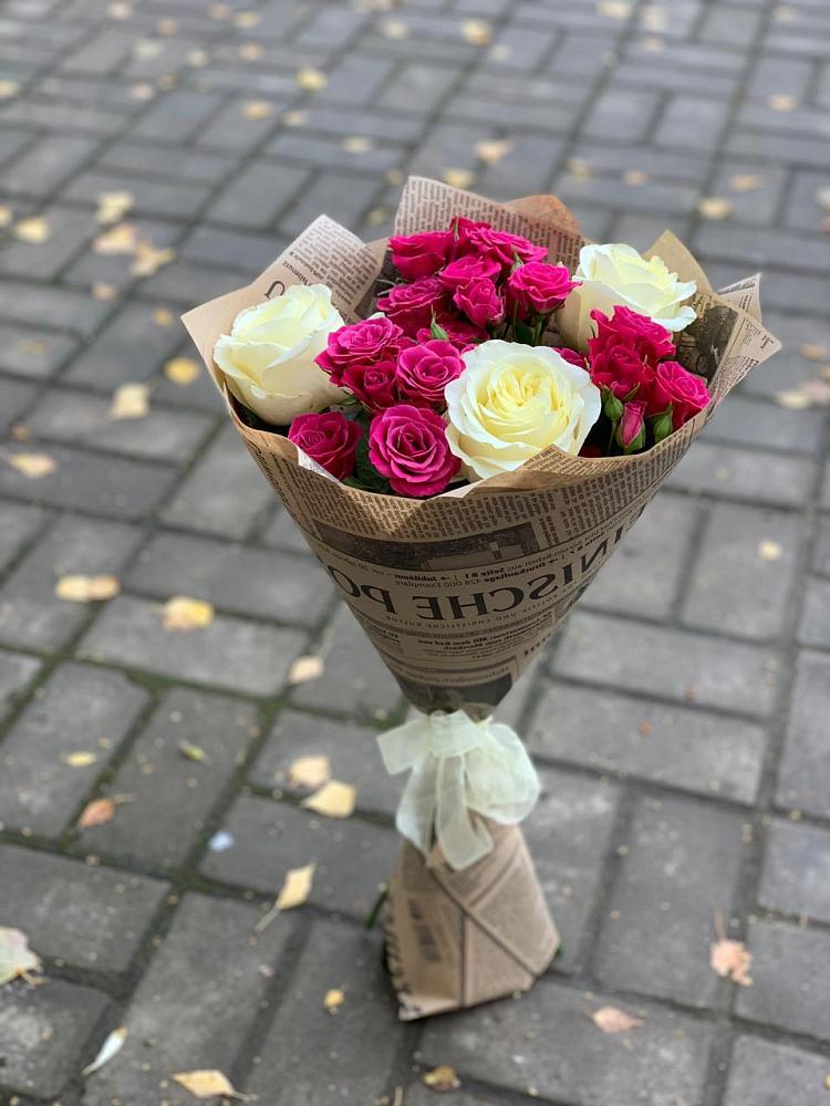 Букет цветов из: Розы в Успенской