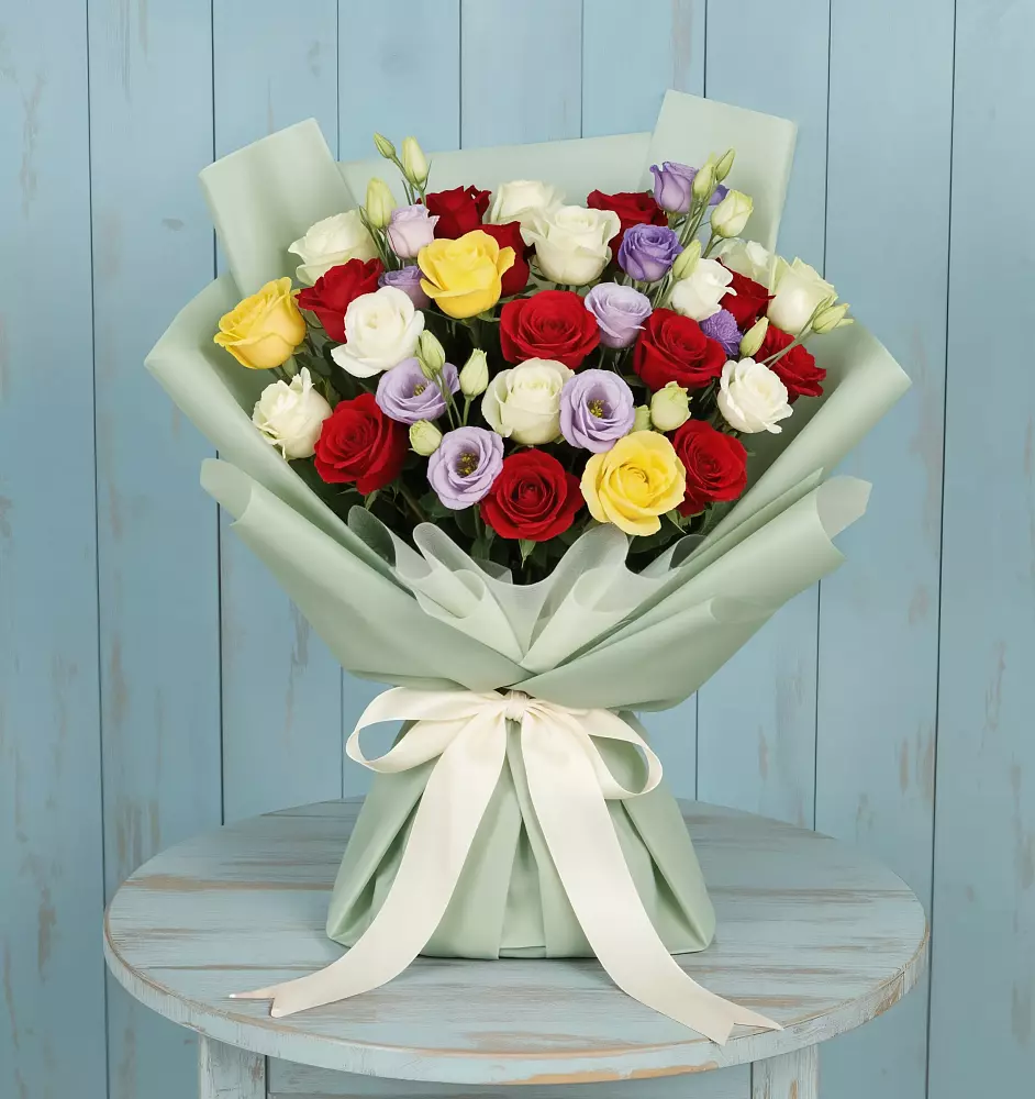 Букет цветов из: Розы в Успенской